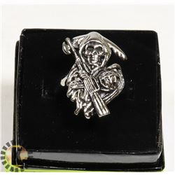 SONS OF ANARCHY REAPER STAINLESS STEEL SIZE 10