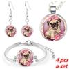 Image 1 : CHILDS PRETTY PUG NECKLACE, EARRINGS AND BRACELET