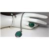 Image 1 : 15)  SUITE OF NATURAL MALACHITE AND