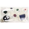 Image 1 : OVER 80 CARATS OF GENUINE RUBY, EMERALD, SAPPHIRE