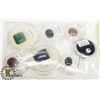 Image 1 : OVER 80 CARATS OF GENUINE RUBY, EMERALD, SAPPHIRE