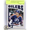 Image 1 : CHARLIE HUDDY AUTOGRAPHED IN THE GAME HOCKEY CARD