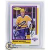 Image 1 : BERNIE NICHOLLS SIGNED LOS ANGELES KINGS SIGNED