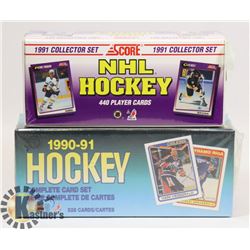 1990-91 FACTORY SEALED OPC HOCKEY CARD SET & 1991