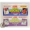 Image 1 : 2 FACTORY SEALED SCORE HOCKEY CARD SETS 1990 & 91