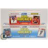 Image 1 : 2 FACTORY SEALED SCORE HOCKEY CARD SETS 1990 & 91