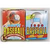 Image 1 : 2 BOXES OF FLEER BASEBALL CARDS 1990 & 1991