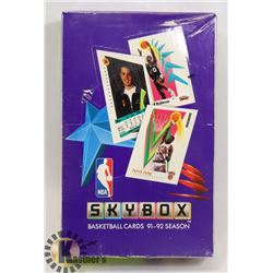 SEALED BOX OF 1991-92 SKYBOX BASKETBALL CARDS