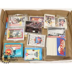 LARGE COLLECTION OF VARIOUS HOCKEY CARD SETS