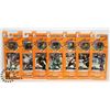 Image 1 : LOT OF 7 NHL MATCHING HOCKEY CARD AND PIN SETS