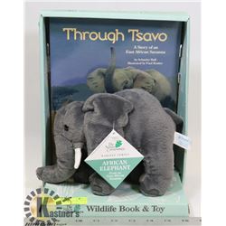 THROUGH TSAVO COLLECTOR BOOK AND TOY,