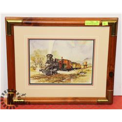 FRAMED EDMONTON, YUKON & PACIFIC, FORT EDMONTON