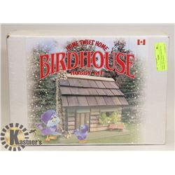 HOME TWEET HOME BIRD HOUSE HOBBY KIT SEALED.