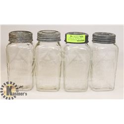 ANTIQUE BLUE RIBBON COFFEE BOTTLES