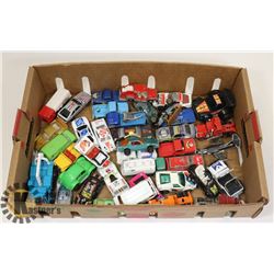 LOT OF METAL TOY CARS.