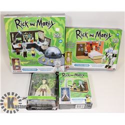 LOT OF RICK AND MORTY COLLECTIBLES & FIGURES.