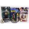 Image 1 : LOT OF 3 ASSORTED DC COLLECTIBLE FIGURES.