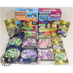 LOT OF 2 CRAZY AARONS THINKING PUTTY KITS WITH