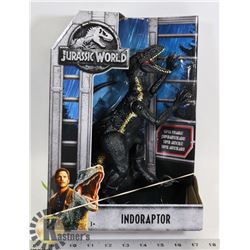 JURASSIC WORLD INDORAPTOR FIGURE.