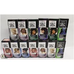 BAG OF ASSORTED COLOR L'ORÉAL COLORISTA HAIR