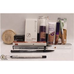 BAG OF ASSORTED COSMETIC PRODUCTS INCL: COVERGIRL
