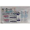 Image 1 : BAG OF ASSORTED TOOTHPASTES INCL: CREST
