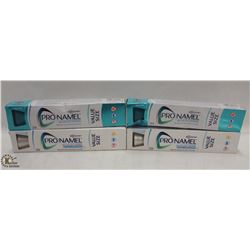 4 TUBES OF SENSODYNE PRONAMEL TOOTHPASTE