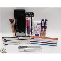 BAG OF ASSORTED COSMETIC PRODUCTS INCL: REVLON