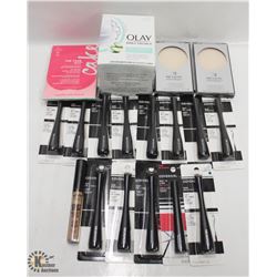 BAG OF ASSORTED COSMETIC PRODUCTS INCL: COVERGIRL
