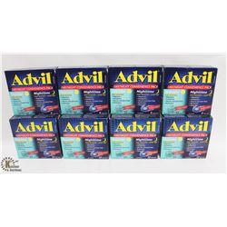8 BOXES OF ADVIL DAY/NIGHT CONVENIENCE PACKS