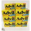 Image 1 : 8 BOXES OF ADVIL 200MG CAPLETS