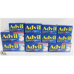 11 BOXES OF ADVIL TABLETS