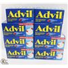 Image 1 : 8 BOXES OF ADVIL TABLETS