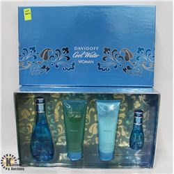 DAVIDOFF COOL WATER FOR WOMEN 4 PIECE SET