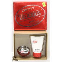 DKNY RED DELICIOUS FOR WOMEN 2 PIECE SET