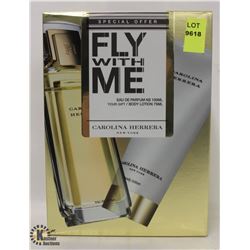 CAROLINA HERRERA FLY WITH ME WOMEN'S 2 PIECE SET