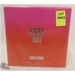 ANNE SUI SUI LOVE FOR WOMEN EAU DE TOILETTE 2.5 OZ