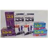 Image 1 : BAG OF ASSORTED CHILDREN'S ADVIL PRODUCTS INCL.