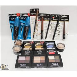 BAG OF ASSORTED REVLON BEAUTY PRODUCTS INCL.