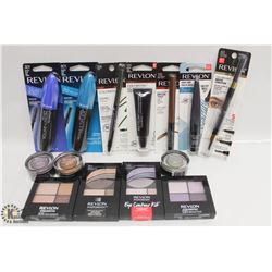 BAG OF ASSORTED REVLON BEAUTY PRODUCTS INCL.