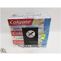 6 TUBES OF COLGATE TOTAL TOOTHPASTE