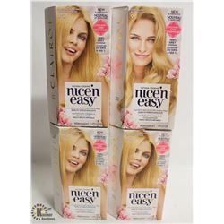 4 BOXES OF CLAIROL NICE'N EASY HAIR COLOR