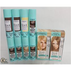 2 BOXES OF L'ORÉAL ROOT RESCUE ASSORTED