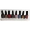 Image 1 : 8 BOTTLES OF CND VINYLUX NAIL POLISH