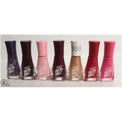 7 BOTTLES OF SALLY HANSEN INSTA-DRI NAIL POLISH
