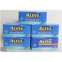 6 BOXES OF REGULAR STRENGTH MOTRIN IBUPROFEN