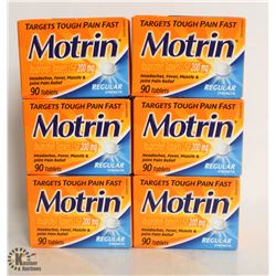 5 BOXES OF ASSORTED ALEVE INCL. LIQUID GELS &