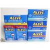 Image 1 : 6 BOXES OF ASSORTED ALEVE INCL. LIQUID GELS &