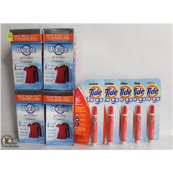 4 BOXES OF WOOLITE AT HOME DRY CLEANER & 5