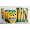 Image 1 : 5 PACKS OF CRAYOLA ULTRA-CLEAN WASHABLE MARKERS